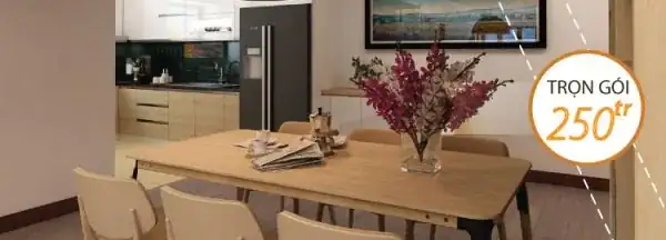 Gói nội thất hoàn thiện 250 triệu đồng - Giải pháp cho không gian chất lượng