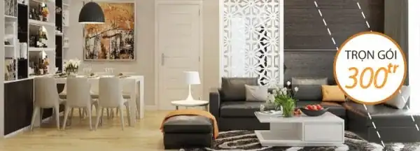 Gói nội thất hoàn thiện 300 triệu đồng - Đẹp từng chi tiết, giá hợp lý