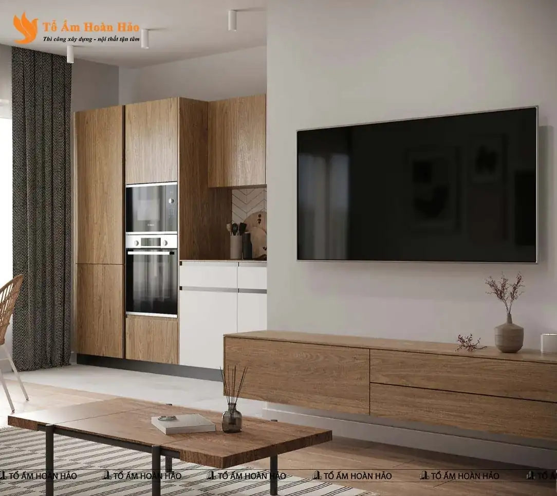 ẤN TƯỢNG THIẾT KẾ NỘI THẤT CĂN HỘ HÀ ĐÔ QUẬN 10 – 2 PHÒNG NGỦ, 70M2
