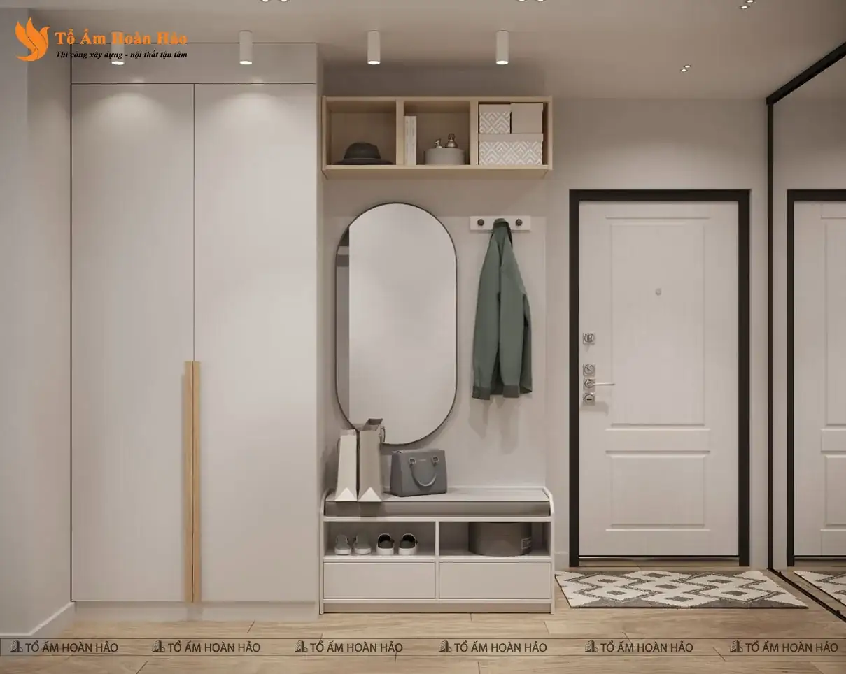 ẤN TƯỢNG THIẾT KẾ NỘI THẤT CĂN HỘ HÀ ĐÔ QUẬN 10 – 2 PHÒNG NGỦ, 70M2