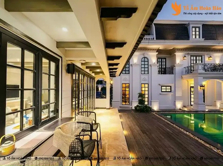 BIỆT THỰ CỔ ĐIỂN DIỆN TÍCH 1200M2
