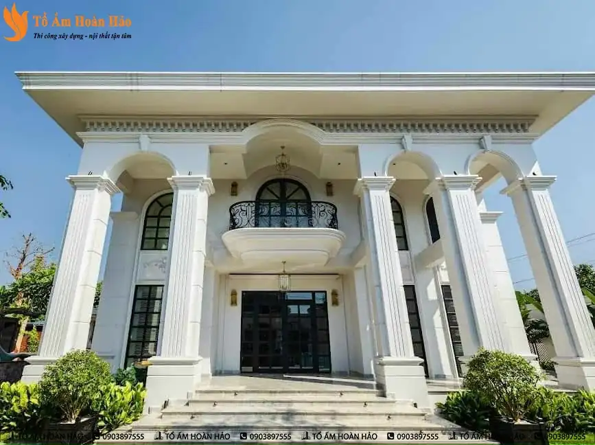 BIỆT THỰ CỔ ĐIỂN DIỆN TÍCH 1200M2