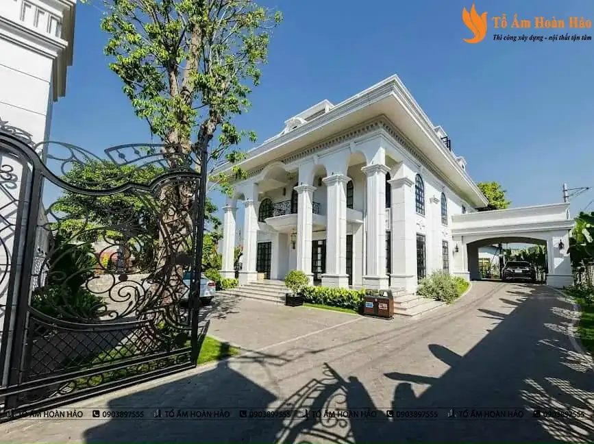 BIỆT THỰ CỔ ĐIỂN DIỆN TÍCH 1200M2