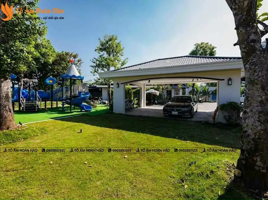 BIỆT THỰ CỔ ĐIỂN DIỆN TÍCH 1200M2