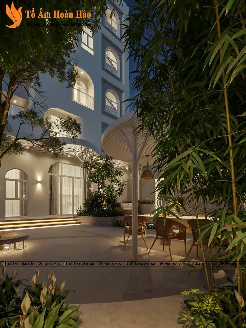 KIẾN TRÚC VÀ NỘI THẤT BIỆT THỰ ĐẸP – THÀNH PHỐ HỒ CHÍ MINH 310M2, 5 TẦNG