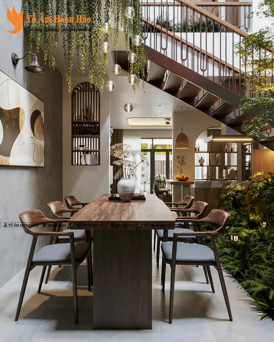 KIẾN TRÚC VÀ NỘI THẤT BIỆT THỰ ĐẸP – THÀNH PHỐ HỒ CHÍ MINH 310M2, 5 TẦNG