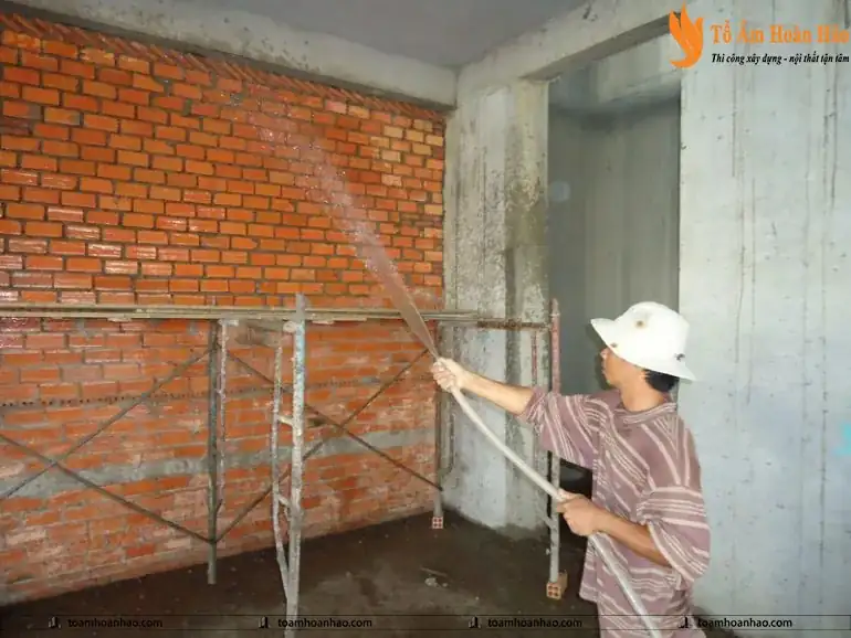Những lưu ý khi thi công tô trát tường nhà