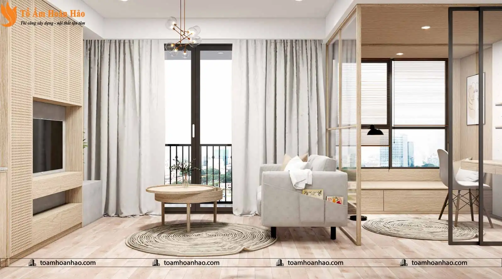 Nội thất phòng khách chung cư