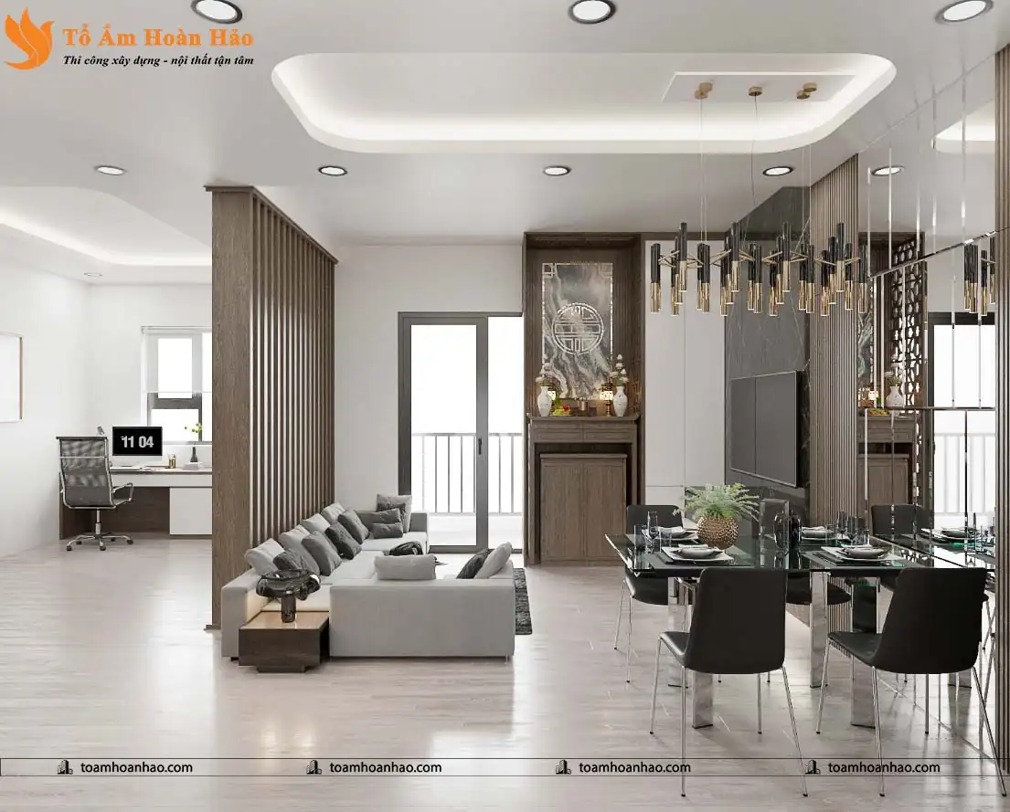 Nội thất phòng khách chung cư