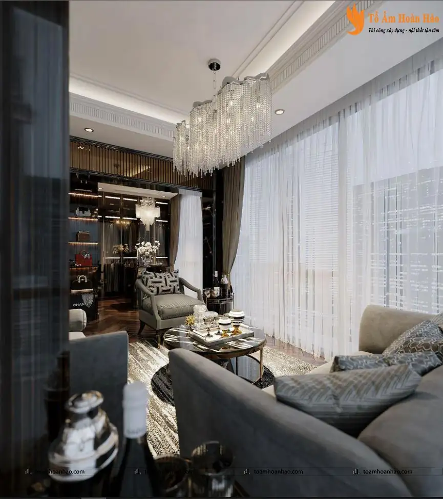 Phòng ngủ luxury sang trọng