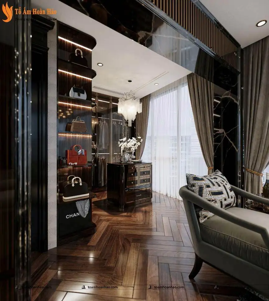 Phòng ngủ luxury sang trọng