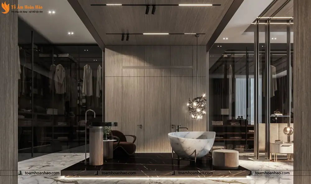 Phòng ngủ luxury sang trọng