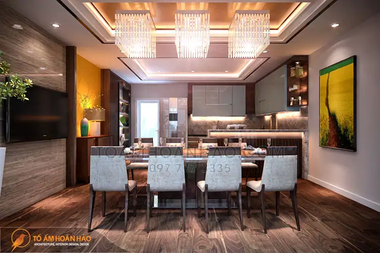 Thiết kế nội thất phòng bếp
