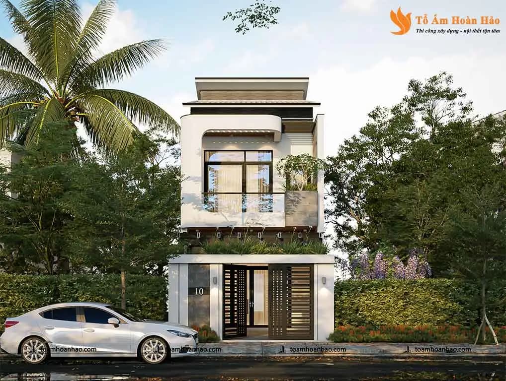 Chi phí xây nhà phố 1 trệt 1 lầu 5m x 20m - hình ảnh minh họa 3