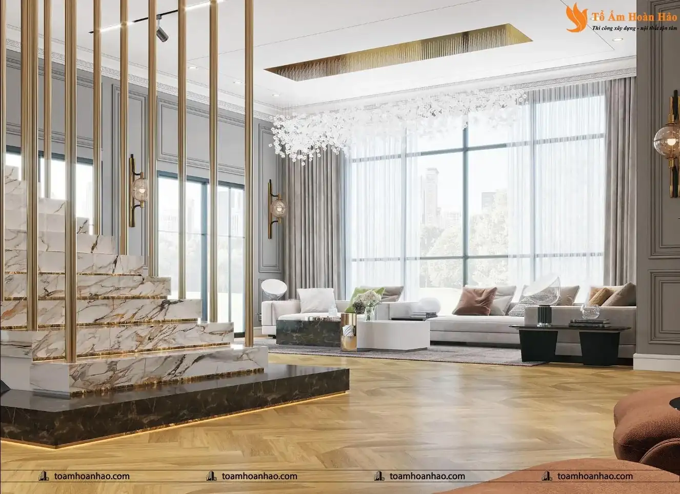 10+ MẪU CẦU THANG ĐẸP MANG PHONG CÁCH LUXURY