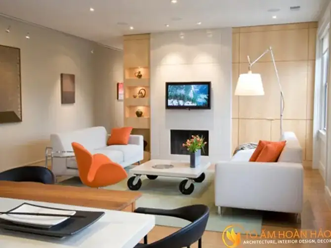 thiết kế nội thất chung cư hiện đại 4