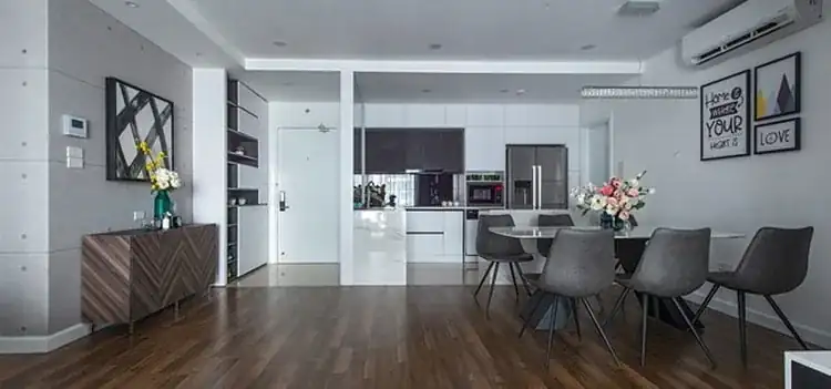 Căn hộ 100m2 đẹp đến từng ngóc ngách ở Hà Nội có báo giá hoàn thiện nội thất chung cư chỉ 445 triệu đồng
