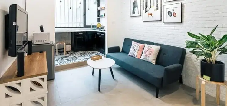 Căn hộ 28 m2 đẹp miễn chê với lối thi công nội thất tại Hà Nội độc đáo