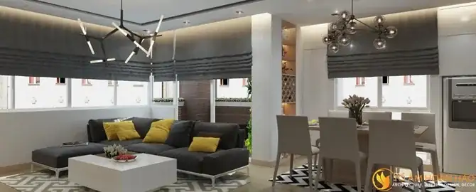 Căn hộ Lilaman đẹp ngẩn ngơ, hoàn thiện với báo giá thi công nội thất chung cư chỉ 300 triệu đồng