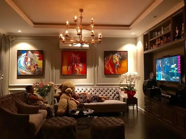 thi công nội thất biệt thự nhà ca sĩ Cao Thái Sơn 7