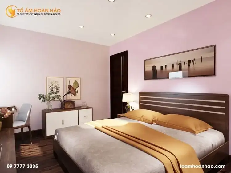 thiết kế thi công kiến trúc nội thất chung cư An Bình 8