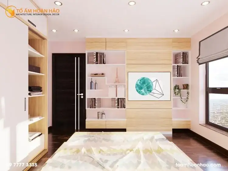 thiết kế thi công kiến trúc nội thất chung cư An Bình 10