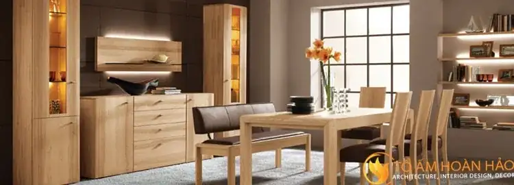 Gỗ – Vật liệu không thể thiếu cho thiết kế nội thất chung cư đẹp