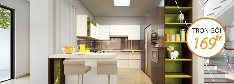 Gói Nội Thất Hoàn Thiện 169 triệu đồng – Giá Rẻ Chất Lượng Không Rẻ