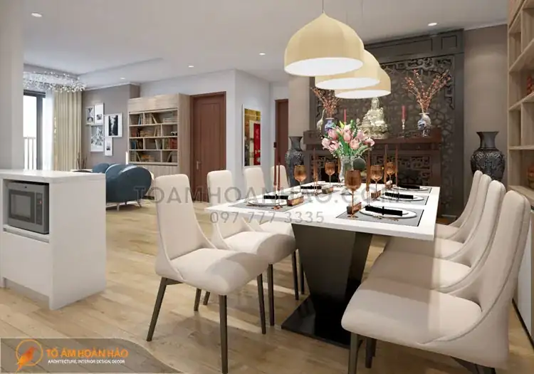 Thiết kế nội thất phòng bếp