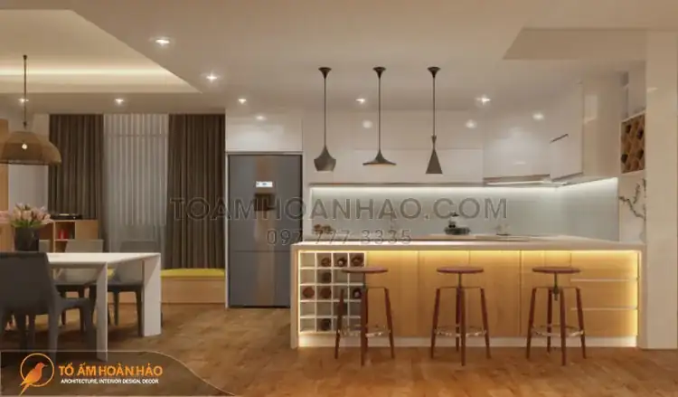 Thiết kế nội thất phòng bếp