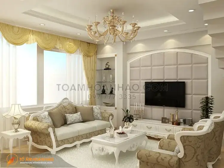 Những phong cách thiết kế nội thất phòng khách độc đáo