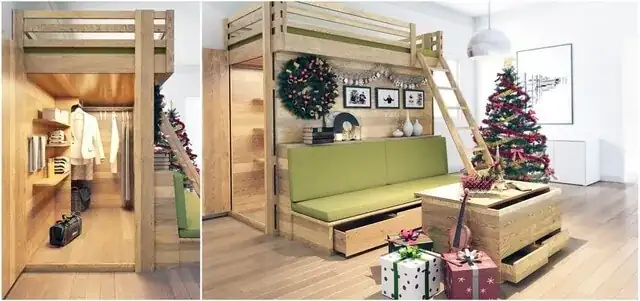 thiết kế nội thất thông minh sáng tạo