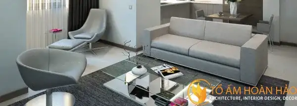 Phương án thiết kế nội thất chung cư mini rộng thênh thang