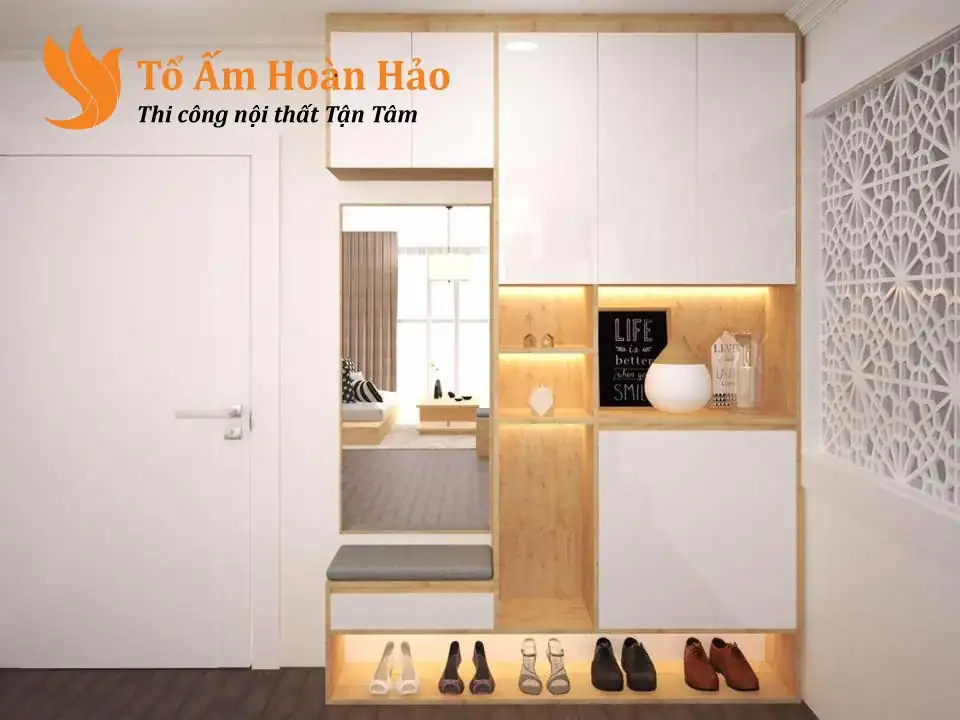 Thi công nội thất chung cư cao cấp Diện tích 86 m2, Sunshine Sky City Quận 7
