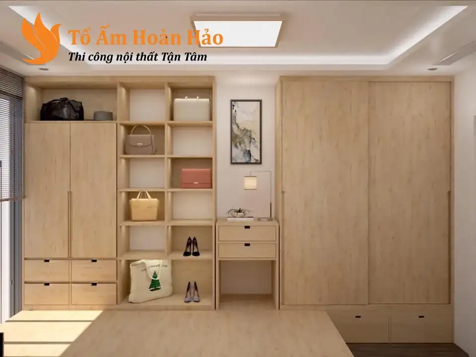 Thi công nội thất chung cư cao cấp Diện tích 86 m2, Sunshine Sky City Quận 7