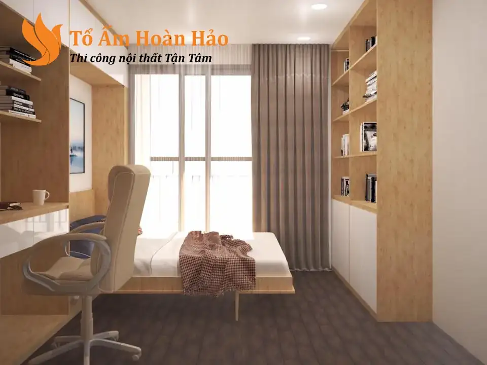 Thi công nội thất chung cư cao cấp Diện tích 86 m2, Sunshine Sky City Quận 7