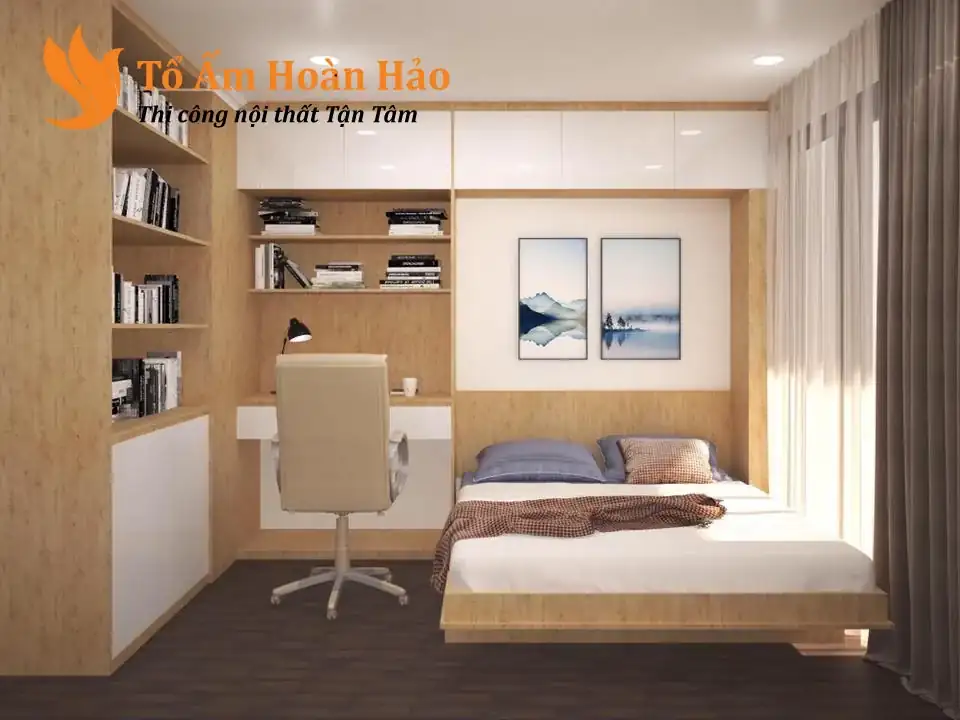 Thi công nội thất chung cư cao cấp Diện tích 86 m2, Sunshine Sky City Quận 7