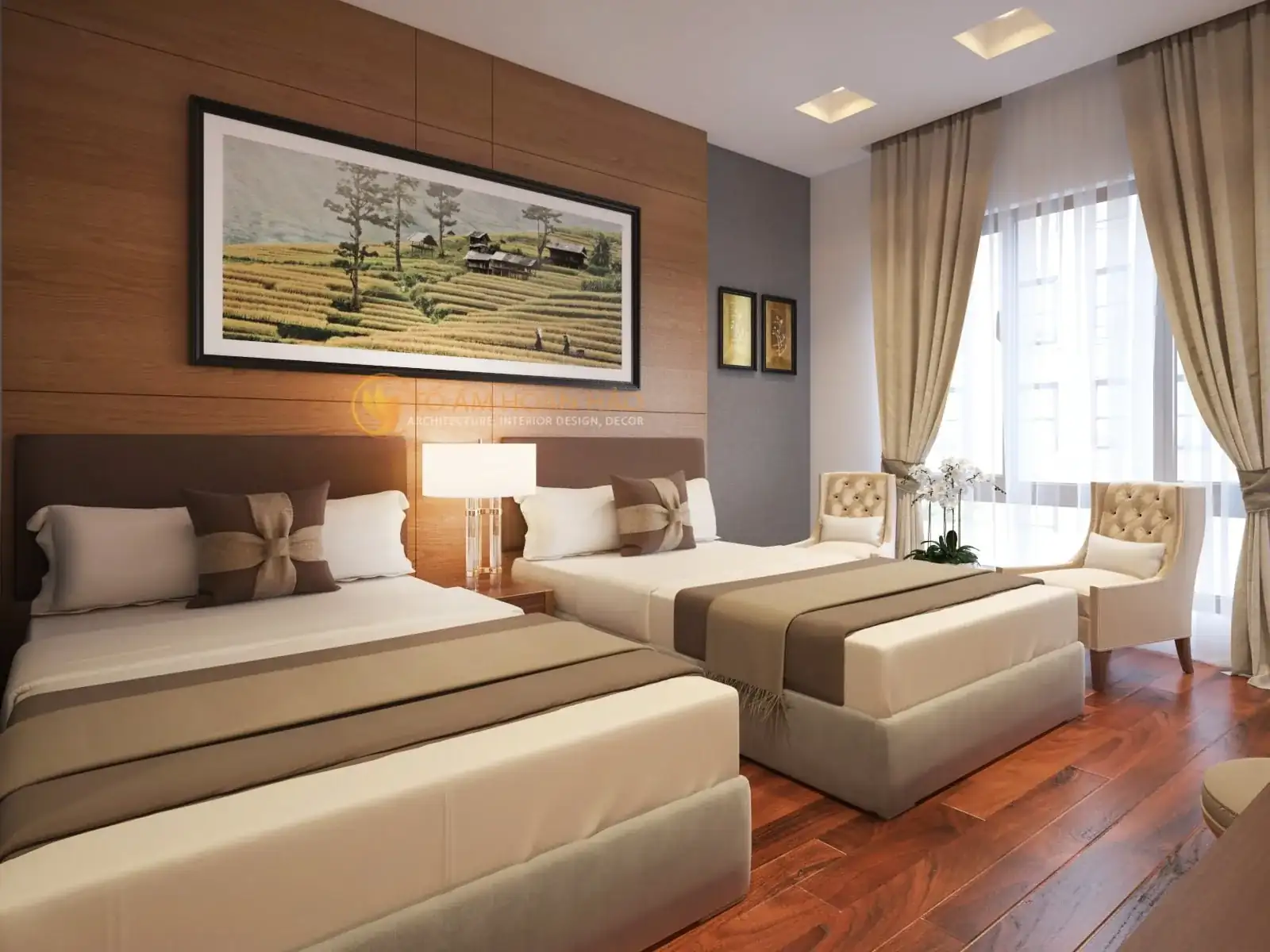 thi công nội thất khách sạn 3