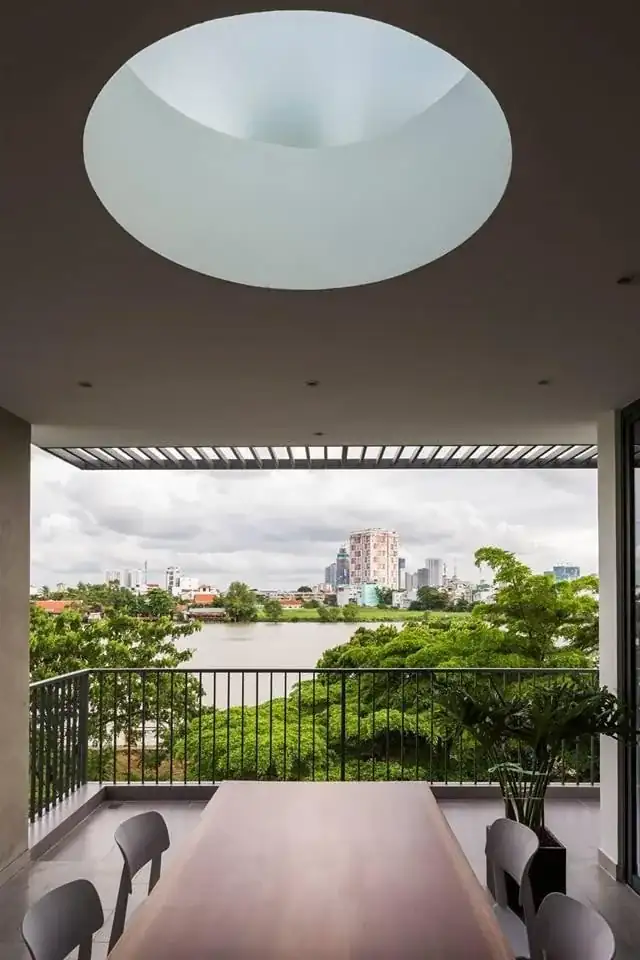 thiết kế nhà đẹp mặt tiền 7m2 6