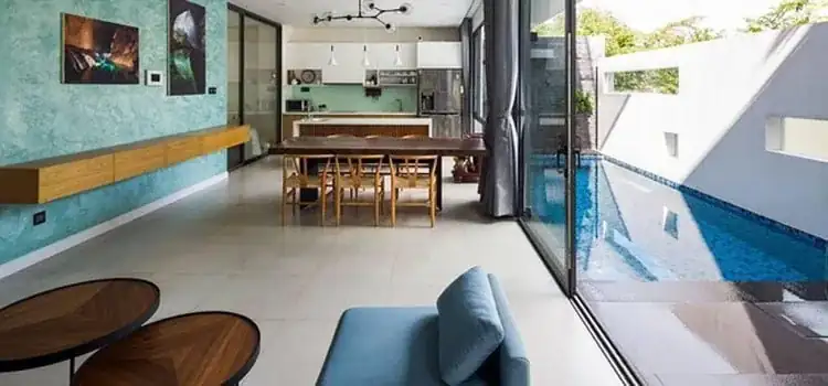 Thiết kế nhà đẹp mặt tiền 7m: tận dụng mặt tiền rộng, thiết kế nhà đẹp hết chỗ chê