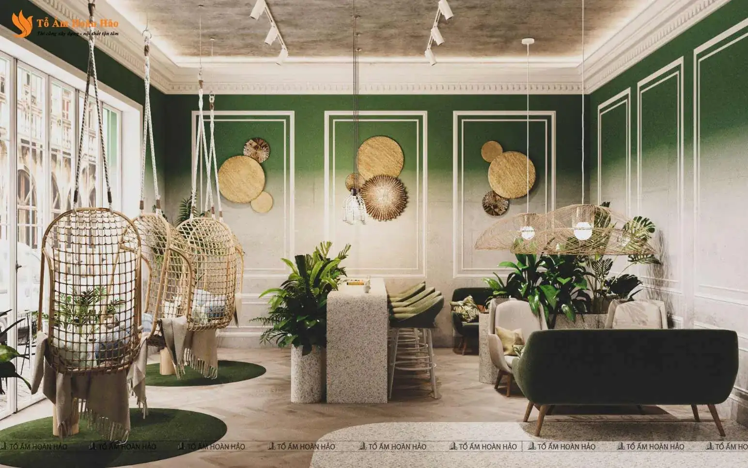THIẾT KẾ NỘI THẤT PENTHOUSE 320M2 – SỰ ĐẲNG CẤP, SANG TRỌNG CỦA GIỚI THƯỢNG LƯU