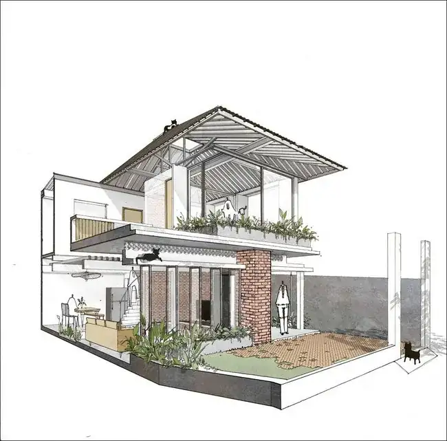 thiết kế thi công biệt thự đep 5