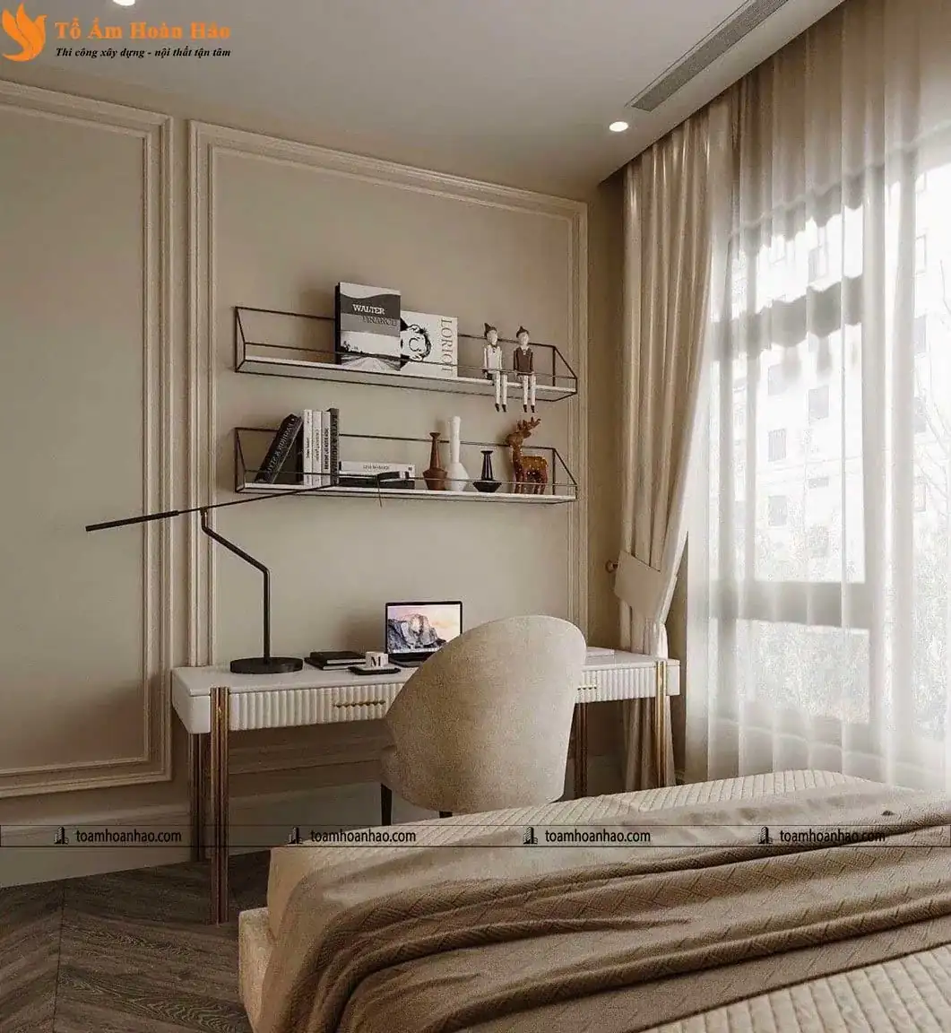 Thi công nội thất trọn gói chung cư 2 phòng ngủ +1, Vinhomes Grand Park, TP. Hồ Chí Minh