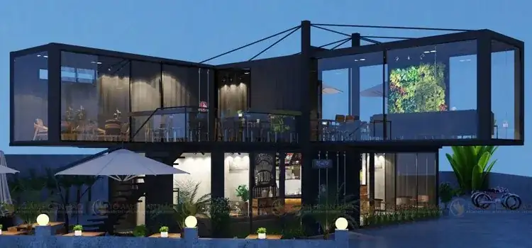 Thiết kế thi công quán trà sữa đẹp mê li, khách xếp hàng check in