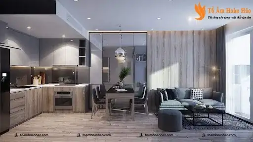 KINH NGHIỆM THIẾT KẾ NỘI THẤT PHÒNG KHÁCH CHUNG CƯ NHỎ MÀ TIỆN NGHI 2022