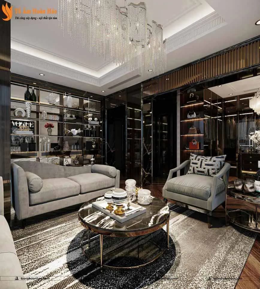 Phối cảnh 09 – 10+ MẪU THIẾT KẾ NỘI THẤT PHÒNG NGỦ LUXURY SANG CHẢNH VÀ THỜI THƯỢNG