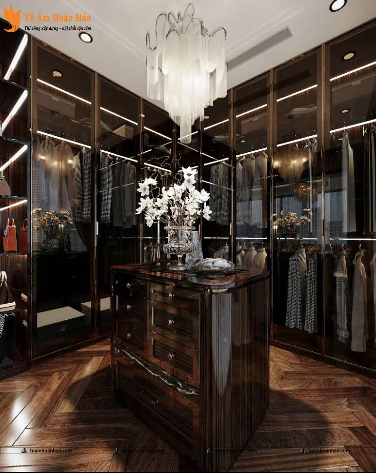 Phối cảnh 15 – 10+ MẪU THIẾT KẾ NỘI THẤT PHÒNG NGỦ LUXURY SANG CHẢNH VÀ THỜI THƯỢNG