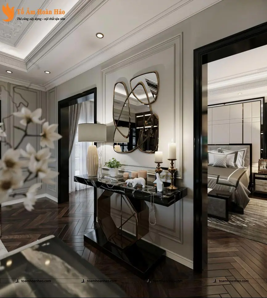 Phối cảnh 28 – 10+ MẪU THIẾT KẾ NỘI THẤT PHÒNG NGỦ LUXURY SANG CHẢNH VÀ THỜI THƯỢNG