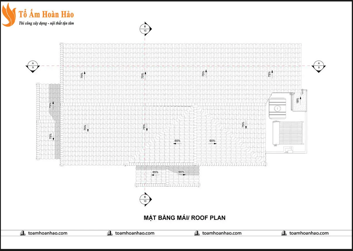Phối cảnh 09 – THIẾT KẾ KIẾN TRÚC BIỆT THỰ ĐẸP 2 TẦNG MÁI THÁI-TP.HỒ CHÍ MINH,14mX25m XA HOA LỘNG LẪY
