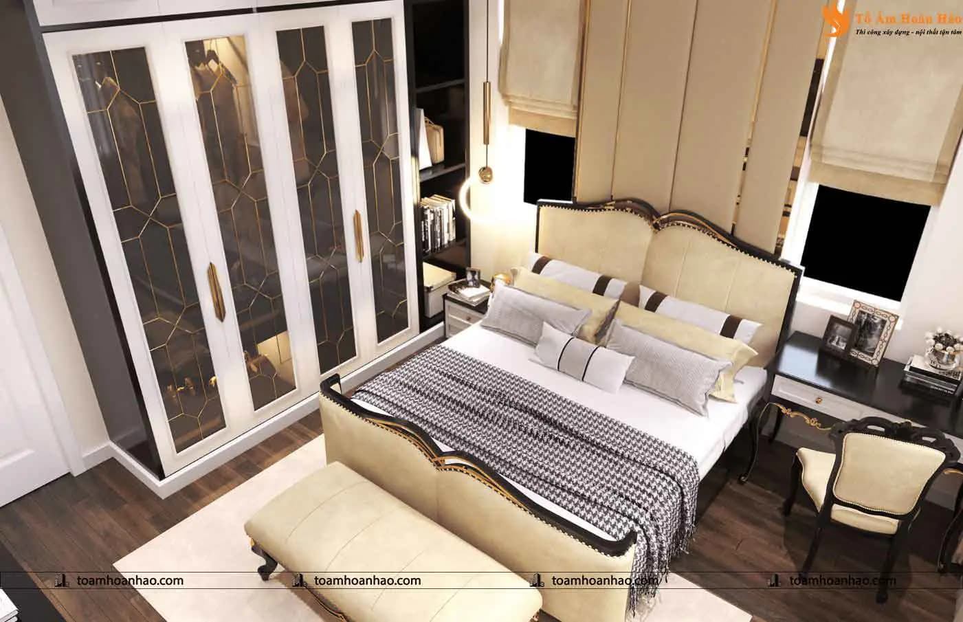 Phối cảnh 14 – Mẫu thiết kế biệt thự đẹp 2 tầng tại Long An.